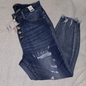 Judy blue nwt high waist skinny plus 14w distressed